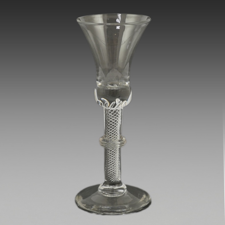 An airtwist wine glass, c.1750